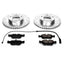 Kies-Motorsports PowerStop Power Stop 92-98 BMW 318i Front Z23 Evolution Sport Brake Kit