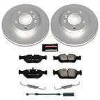 Kies-Motorsports PowerStop Power Stop 92-98 BMW 318i Front Z23 Evolution Sport Coated Brake Kit