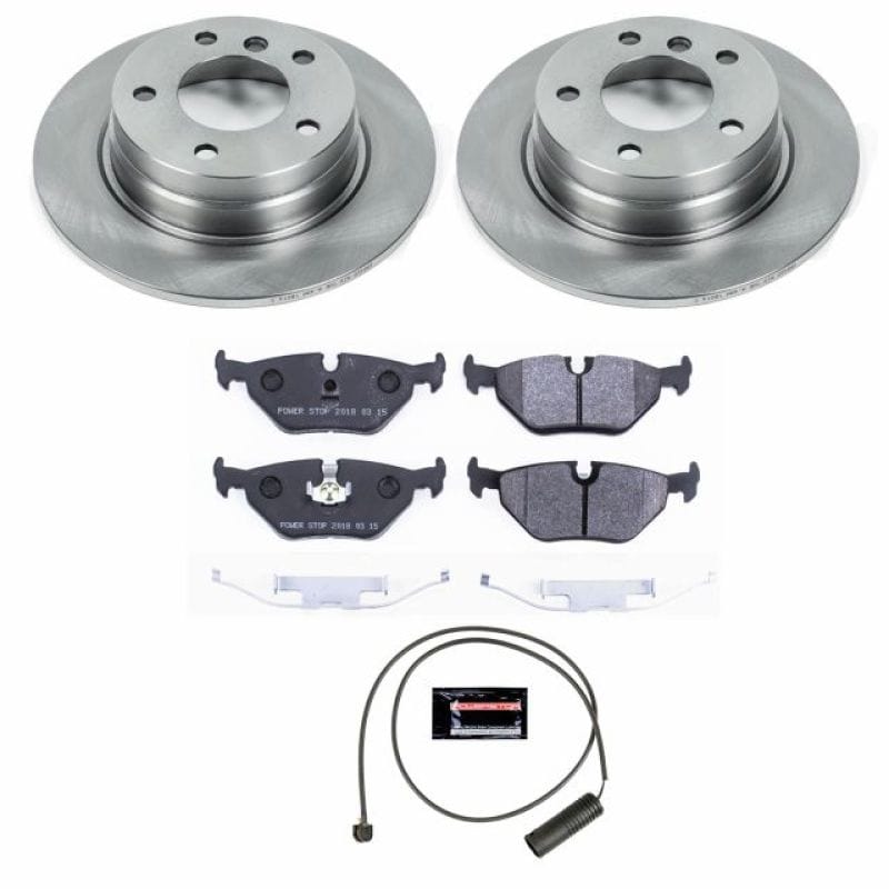Kies-Motorsports PowerStop Power Stop 92-98 BMW 318i Rear Track Day Brake Kit