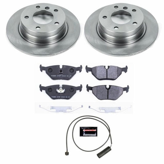 Kies-Motorsports PowerStop Power Stop 92-98 BMW 318i Rear Track Day Brake Kit