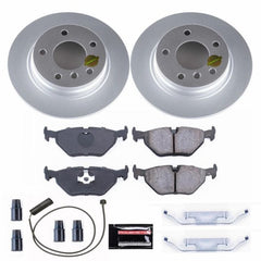 Kies-Motorsports PowerStop Power Stop 92-98 BMW 318i Rear Z23 Evolution Sport Coated Brake Kit
