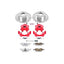 Kies-Motorsports PowerStop Power Stop 92-98 BMW 318i Rear Z26 Street Warrior Brake Kit w/Calipers