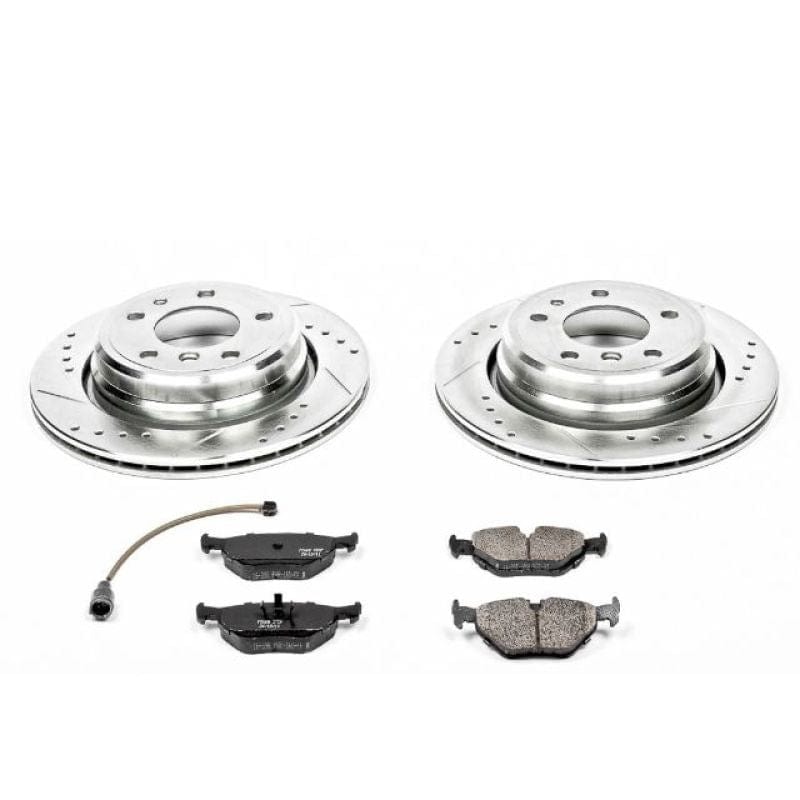 Kies-Motorsports PowerStop Power Stop 94-95 BMW 540i Rear Z23 Evolution Sport Brake Kit Main image