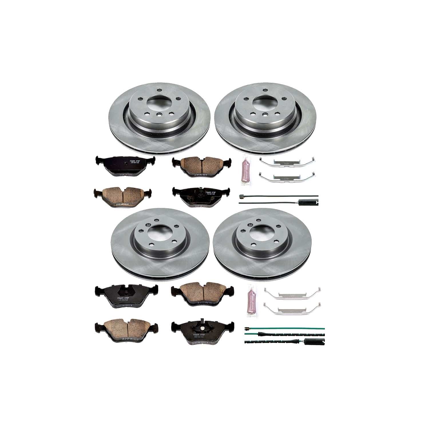 Kies-Motorsports PowerStop Power Stop 95-99 BMW M3 Front & Rear Autospecialty Brake Kit Main image
