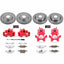 Kies-Motorsports PowerStop Power Stop 95-99 BMW M3 Front & Rear Z26 Street Warrior Brake Kit w/Calipers