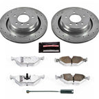 Kies-Motorsports PowerStop Power Stop 95-99 BMW M3 Rear Z26 Street Warrior Brake Kit