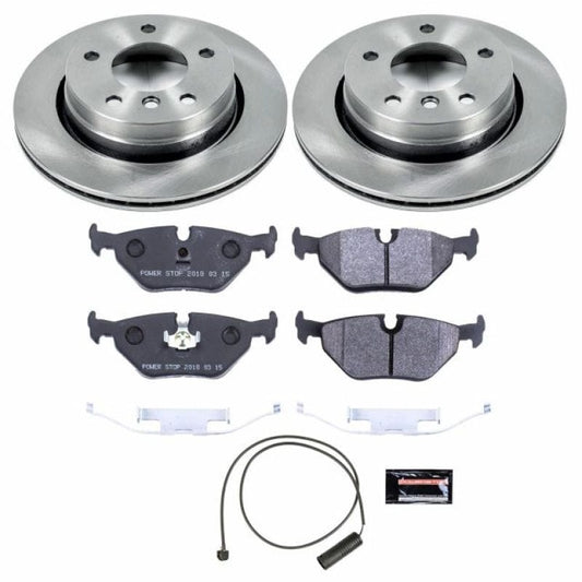 Kies-Motorsports PowerStop Power Stop 98-99 BMW 323i Rear Track Day SPEC Brake Kit