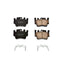 Kies-Motorsports PowerStop Power Stop 99-05 Porsche 911 Front or Rear Z17 Evolution Ceramic Brake Pads w/Hardware