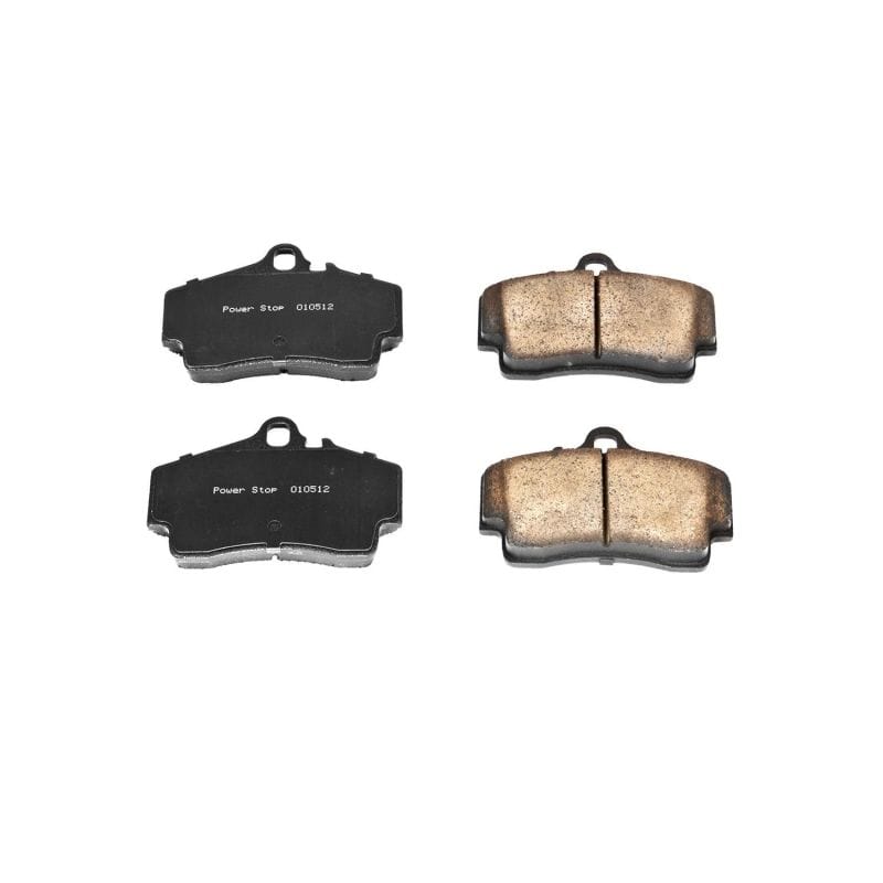 Kies-Motorsports PowerStop Power Stop 99-08 Porsche 911 Rear Z17 Evolution Ceramic Brake Pads w/Hardware Main image