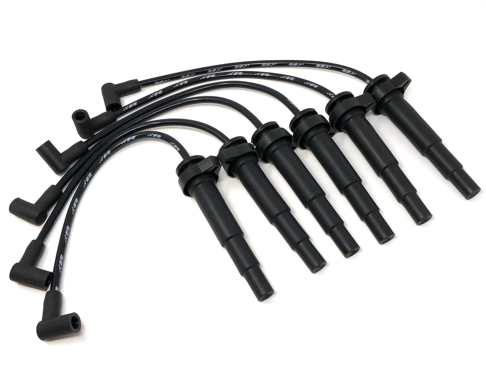 Kies-Motorsports Precision Raceworks BMW N54 Replacement Spark Plug Wires Black / Long (Manifold Location) / 6 Pack