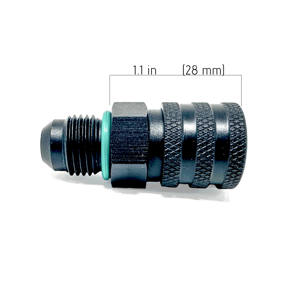 Kies-Motorsports Precision Raceworks Precision Raceworks AN6 Male Flare/ORB to 5/16" (7.89mm) Female Quick Connect