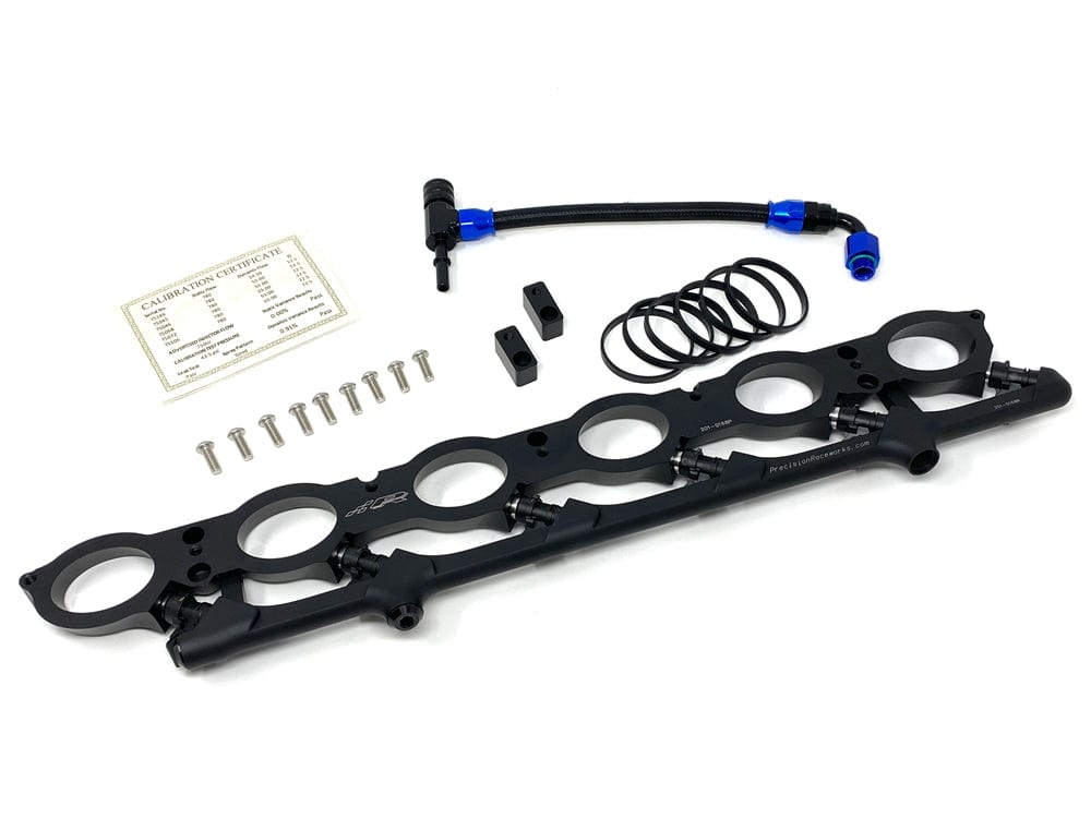 Kies-Motorsports Precision Raceworks Precision Raceworks B58 Engine Gen1 Direct Port Injection Kit for BMW F2X F3X G3X G1X G0X Hyper Black / No Injectors Main image