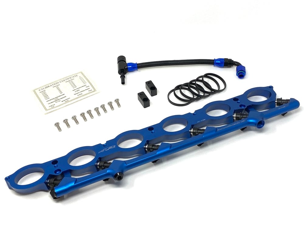 Kies-Motorsports Precision Raceworks Precision Raceworks B58 Engine Gen1 Direct Port Injection Kit for BMW F2X F3X G3X G1X G0X Royal Blue / No Injectors