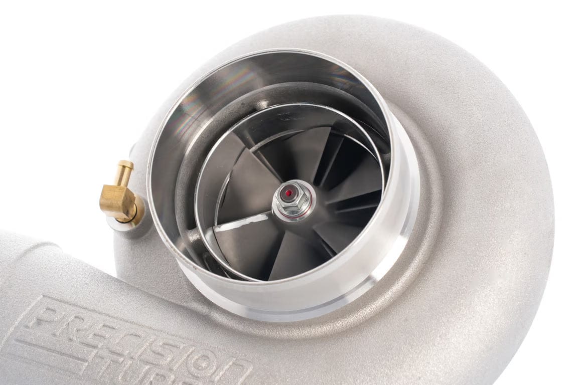 Kies-Motorsports Precision Turbo & Engine Precision Turbo & Engine CAST PT7675 JB HP CC W/ T4 DIVIDED INLET/V-BAND DISCHARGE .84 A/R