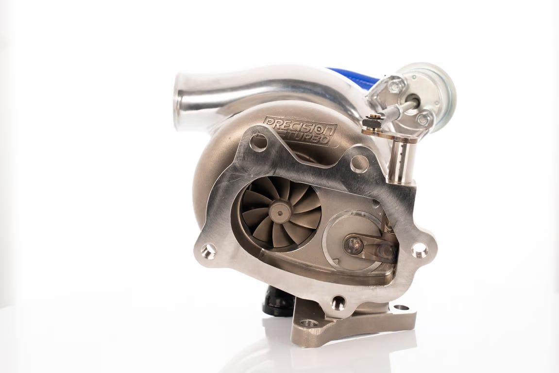 Kies-Motorsports Precision Turbo & Engine Precision Turbo & Engine GEN 2 55MM SUBARU BOLT-ON TURBO W/STOCK COMP COVER INLET & 20 PSI ACTUATOR