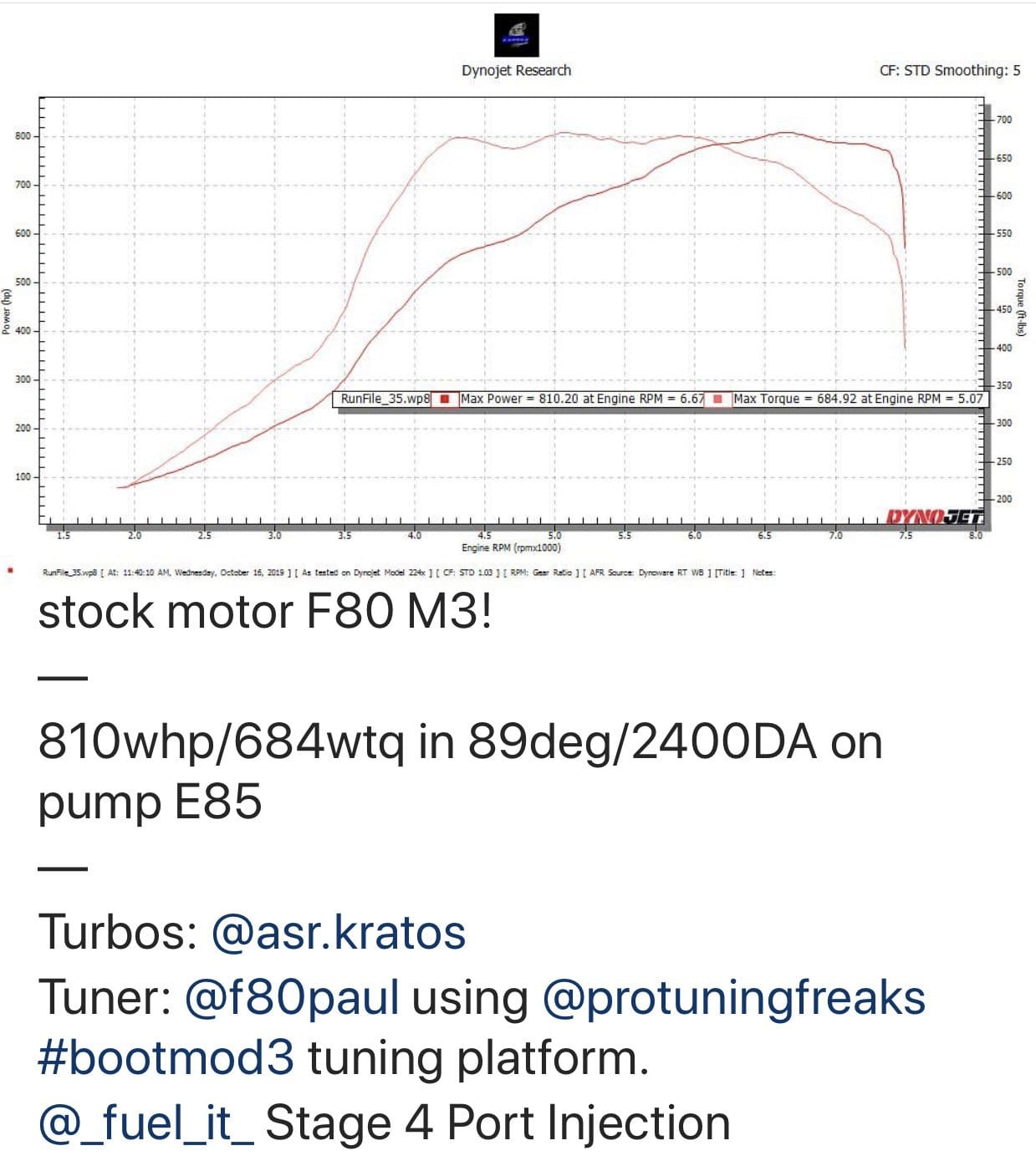 Kies-Motorsports proTuning Freaks Paul Johnson S55 - BMW F80 F82 M3 M4 F87 M2C CUSTOM TUNE