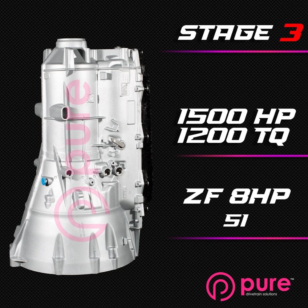 Kies-Motorsports Pure Drivetrain Solutions Pure Drivetrain Solutions ZF8HP51 Stage 3 Transmission Rebuild for the Toyota MK5 Supra Main image