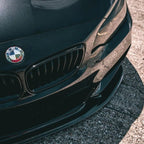 Kies-Motorsports R44 Performance MHC Black BMW M2/2 Series Single Slat Front Grilles In Gloss Black (F87/F22/F23)