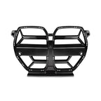 Kies-Motorsports R44 Performance MHC Black BMW M3/M4 CSL Style Front Grille In Gloss Black (G80/G81/G82/G83)