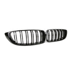 Kies-Motorsports R44 Performance MHC Black BMW M3/M4 Double Slat Front Grilles In Gloss Black (F32/F33/F80/F82/F83)