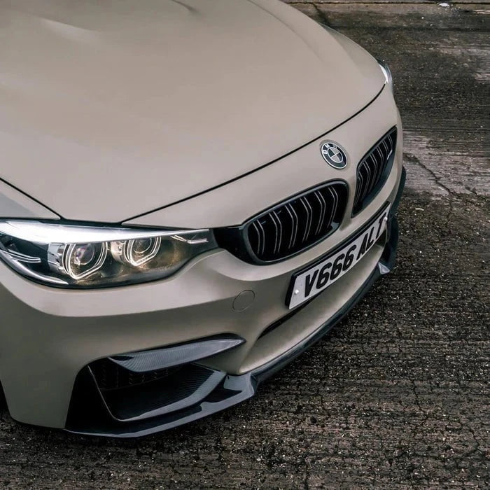 Kies-Motorsports R44 Performance MHC Black BMW M3/M4 Double Slat Front Grilles In Gloss Black (F32/F33/F80/F82/F83)