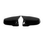 Kies-Motorsports R44 Performance MHC Black BMW/Toyota Black M Style Wing Mirror Covers In Gloss Black (F40/F44/G29/A90)