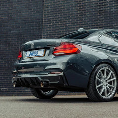 Kies-Motorsports R44 Performance MHC+ BMW F22/F23 M235i & M240i Ultra Aggressive Style Rear Diffuser In Pre Preg Carbon Fibre