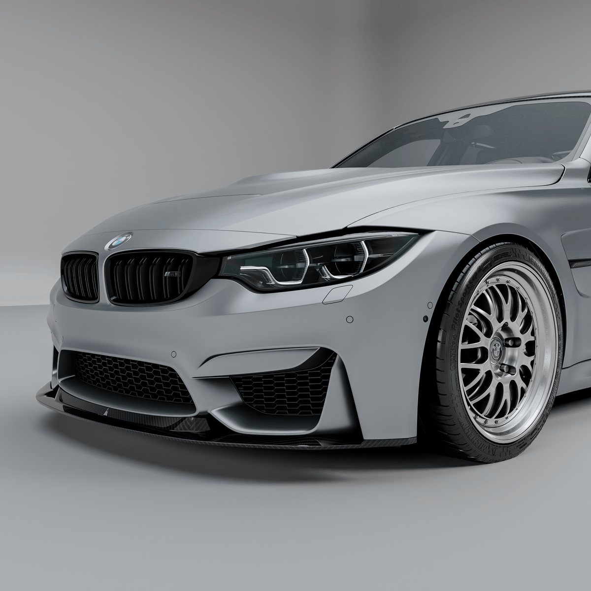 MHC+ BMW F80 M3 & F82/F83 M4 GTX Carbon Front Splitter – Kies