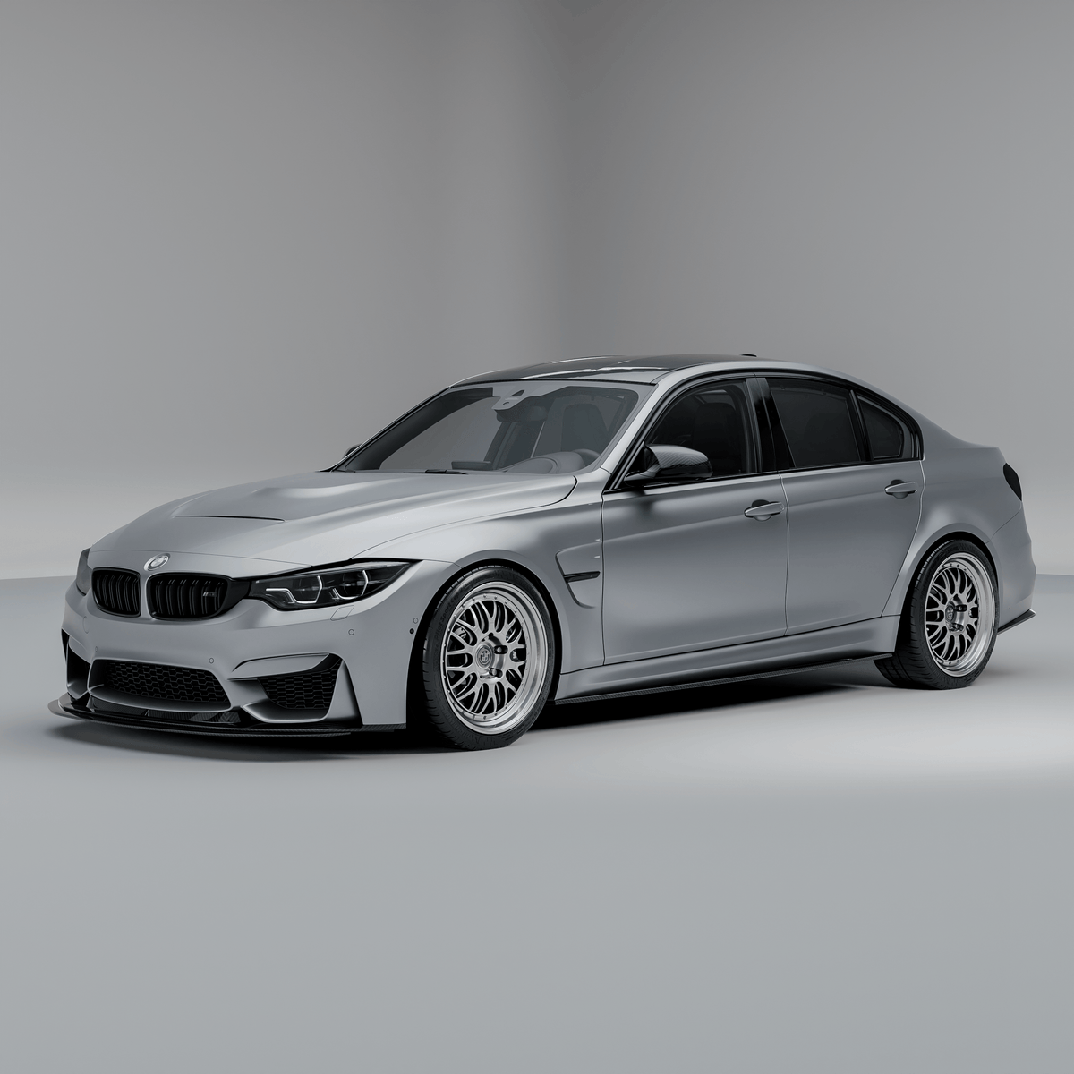 MHC+ BMW F80 M3 & F82/F83 M4 GTX Carbon Front Splitter – Kies