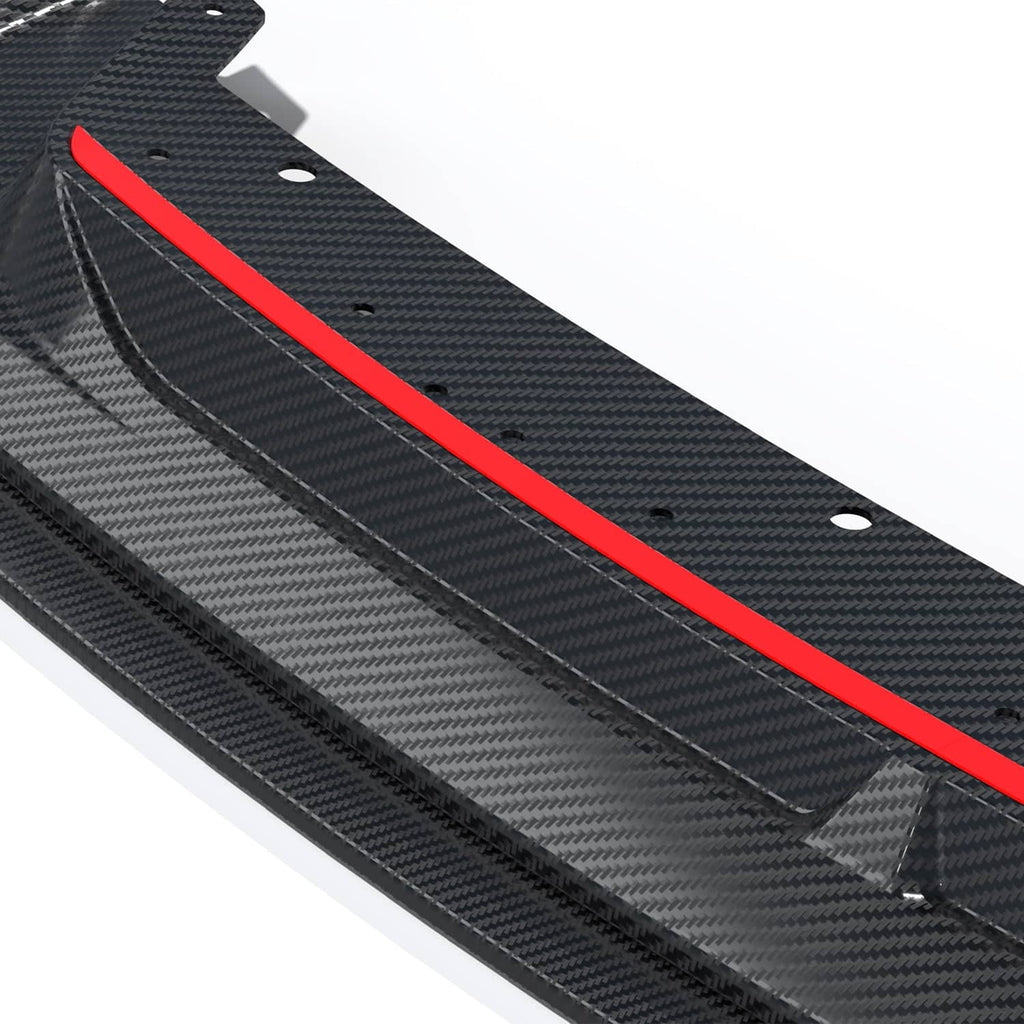 Kies-Motorsports R44 Performance MHC+ BMW F87 M2 Competition S55 GTX Front Splitter In Pre Preg Carbon Fibre – Upper Only Upper Only