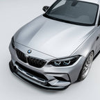 Kies-Motorsports R44 Performance MHC+ BMW F87 M2 Competition S55 GTX Front Splitter In Pre Preg Carbon Fibre – Upper Only Upper Only
