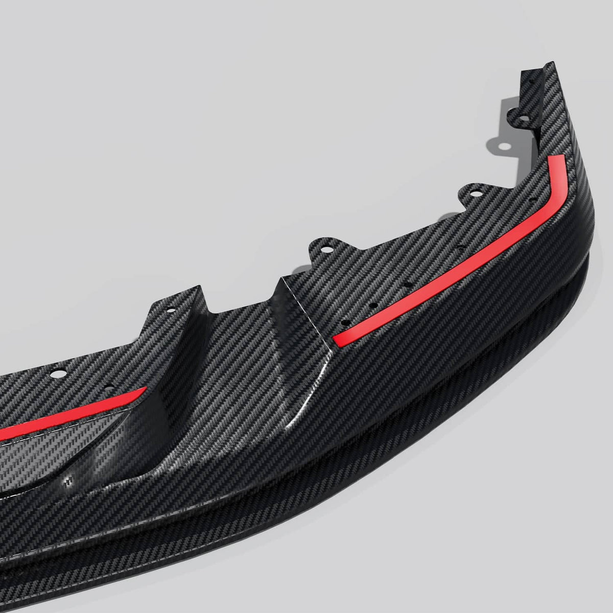 Kies-Motorsports R44 Performance MHC+ BMW F87 M2 Competition S55 GTX Front Splitter In Pre Preg Carbon Fibre – Upper Only Upper Only