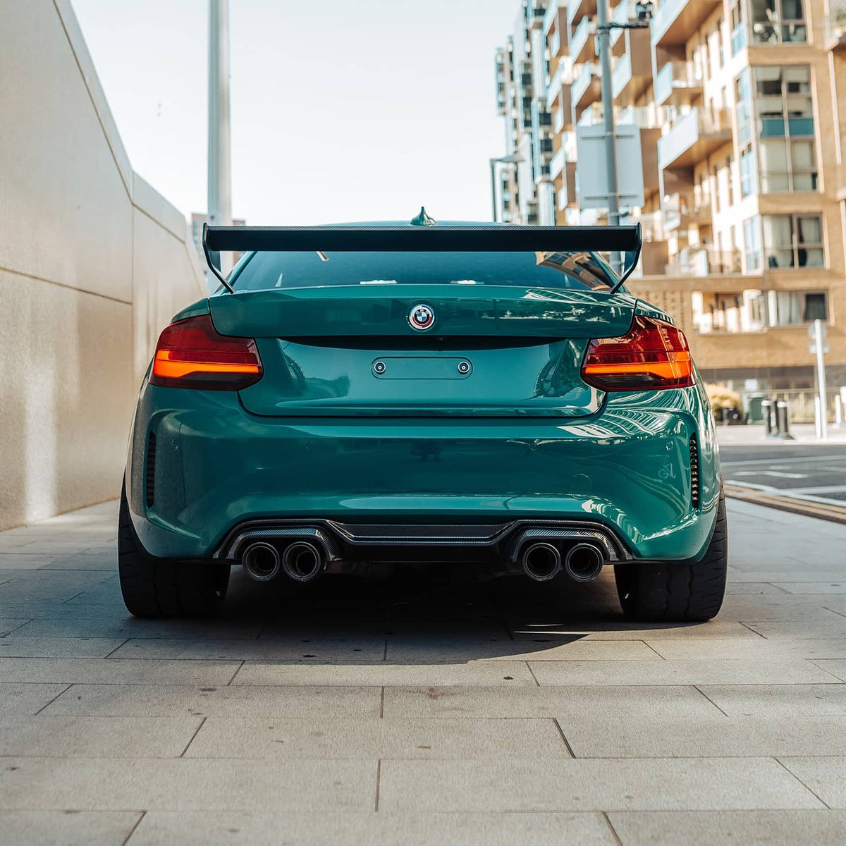 Kies-Motorsports R44 Performance MHC+ BMW F87 M2 GTX Rear Diffuser In Pre Preg Carbon Fibre – Upper Only Upper Only