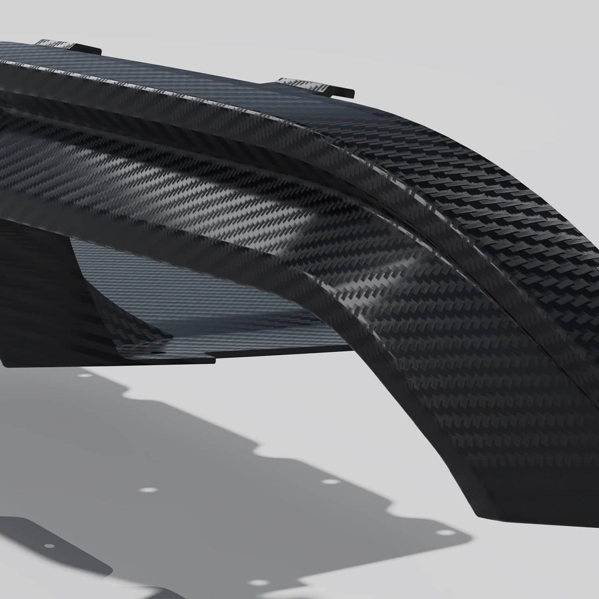 Kies-Motorsports R44 Performance MHC+ BMW F87 M2 GTX Rear Diffuser In Pre Preg Carbon Fibre – Upper Only Upper Only