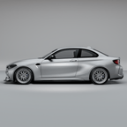 Kies-Motorsports R44 Performance MHC+ BMW F87 M2 & M2 Competition GTX Side Skirts In Pre Preg Carbon Fibre