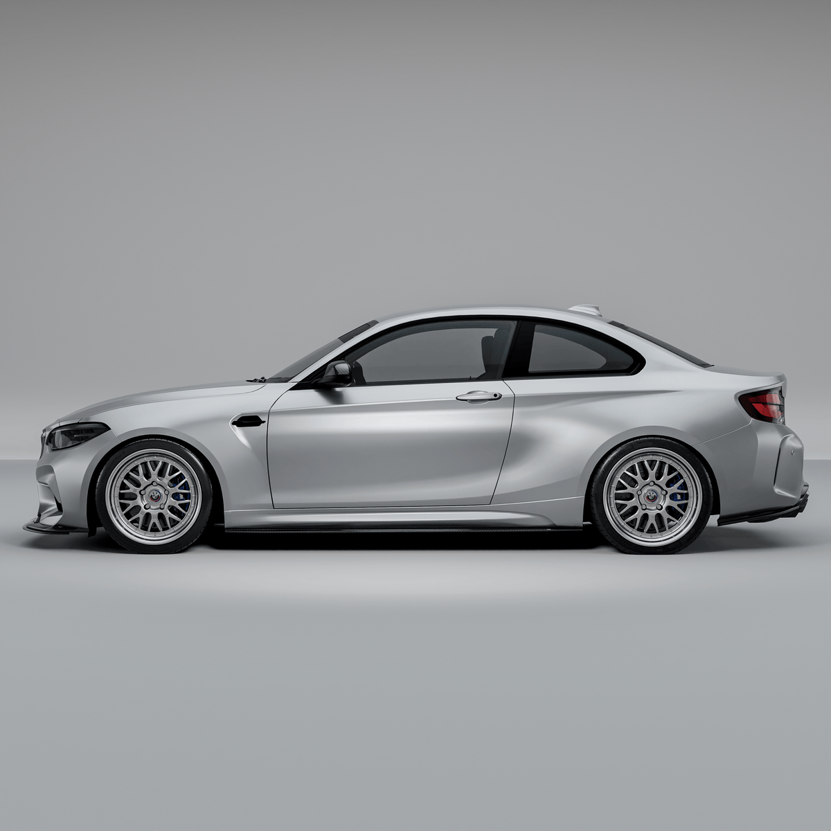 Kies-Motorsports R44 Performance MHC+ BMW F87 M2 & M2 Competition GTX Side Skirts In Pre Preg Carbon Fibre