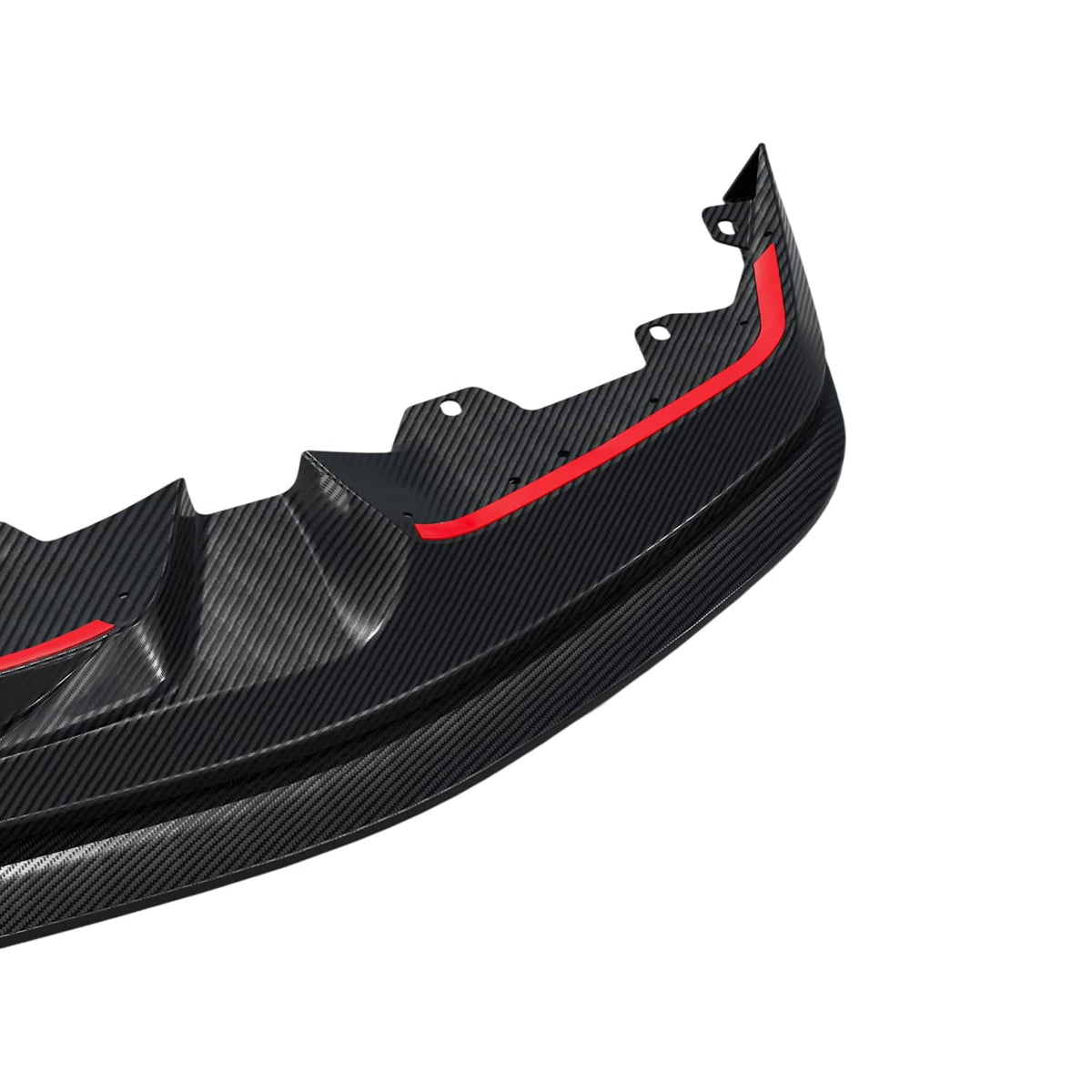 Kies-Motorsports R44 Performance MHC+ BMW F87 M2 Non-Competition N55 GTX Front Splitter In Pre Preg Carbon Fibre – Upper Only Upper Only