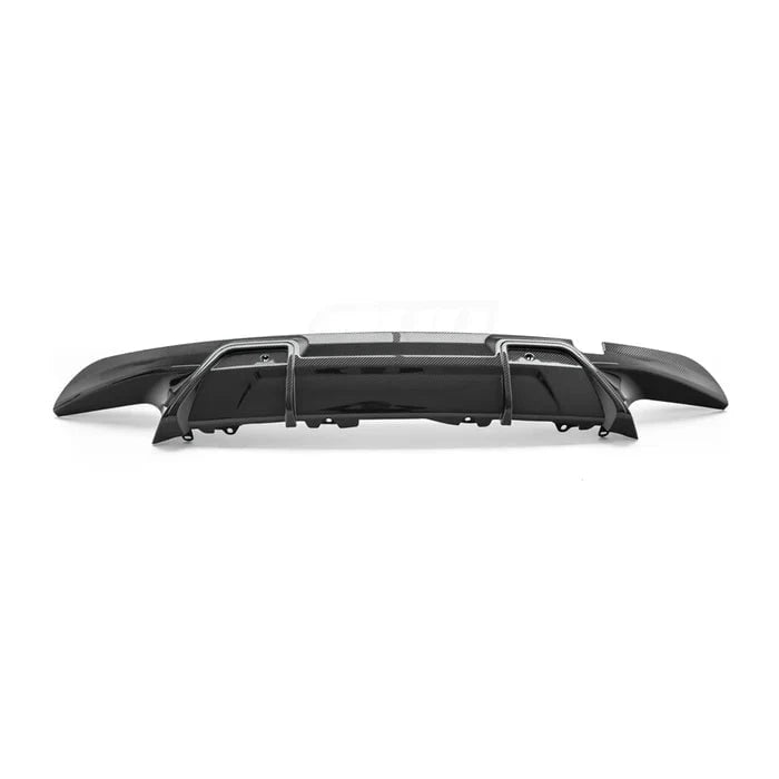 Kies-Motorsports R44 Performance MHC+ BMW F95 X5M & F96 X6M LCI OEM Style Rear Diffuser In Pre Preg Carbon Fibre