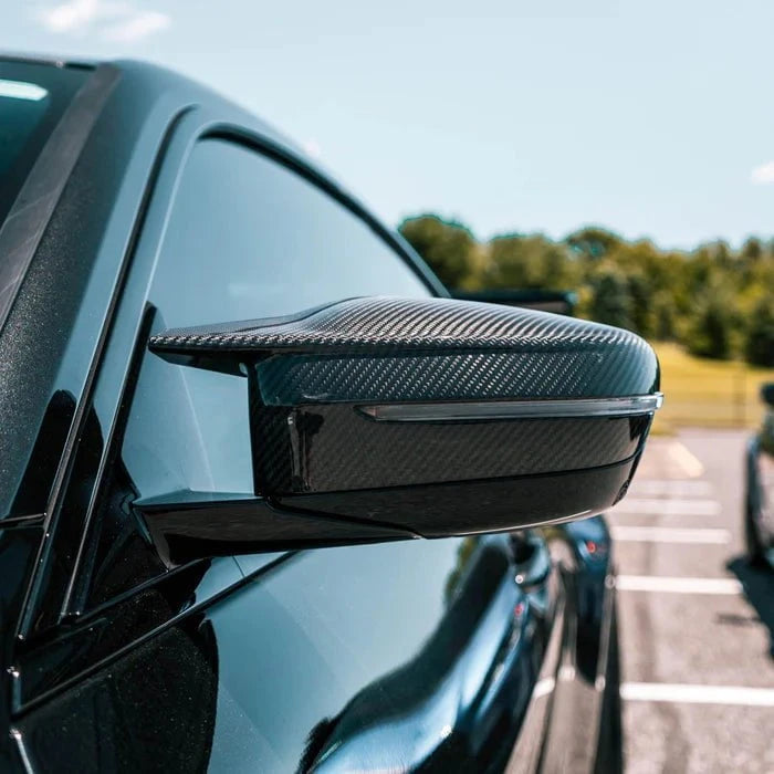 Kies-Motorsports R44 Performance MHC+ BMW G Series M Wing Mirror Covers in Pre Preg Carbon Fibre (G80/G81/G82/G83/G87/G42)