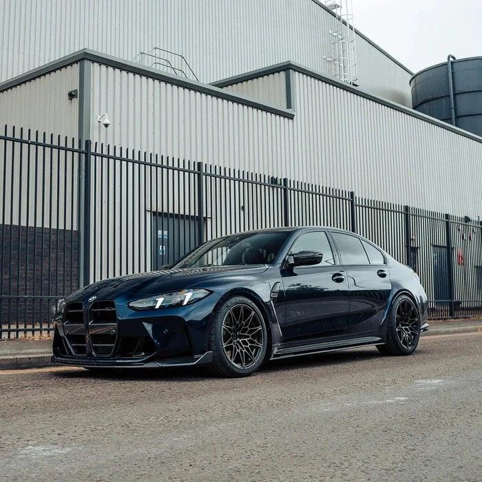 Kies-Motorsports R44 Performance MHC+ BMW G80/G81 M3 & G82/G83 M4 CS Style Front Splitter In Pre Preg Carbon Fibre