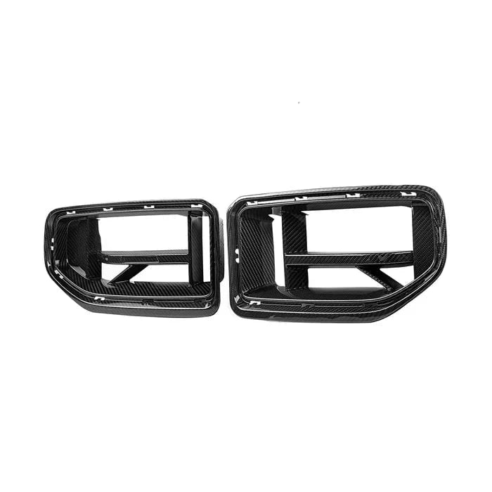 Kies-Motorsports R44 Performance MHC+ BMW G87 M2 CSL Style Front Grilles In Pre Preg Gloss Carbon Fibre