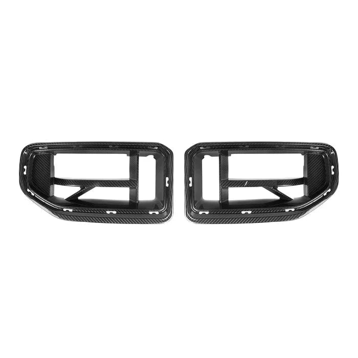 Kies-Motorsports R44 Performance MHC+ BMW G87 M2 CSL Style Front Grilles In Pre Preg Gloss Carbon Fibre