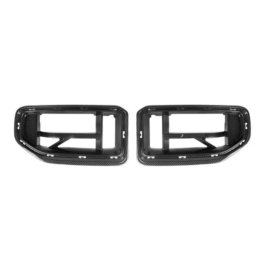 Kies-Motorsports R44 Performance MHC+ BMW G87 M2 CSL Style Front Grilles In Pre Preg Gloss Carbon Fibre