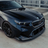 Kies-Motorsports R44 Performance MHC+ BMW G90 & G99 M5 SP90 Front Splitter In Gloss Pre Preg Carbon Fibre