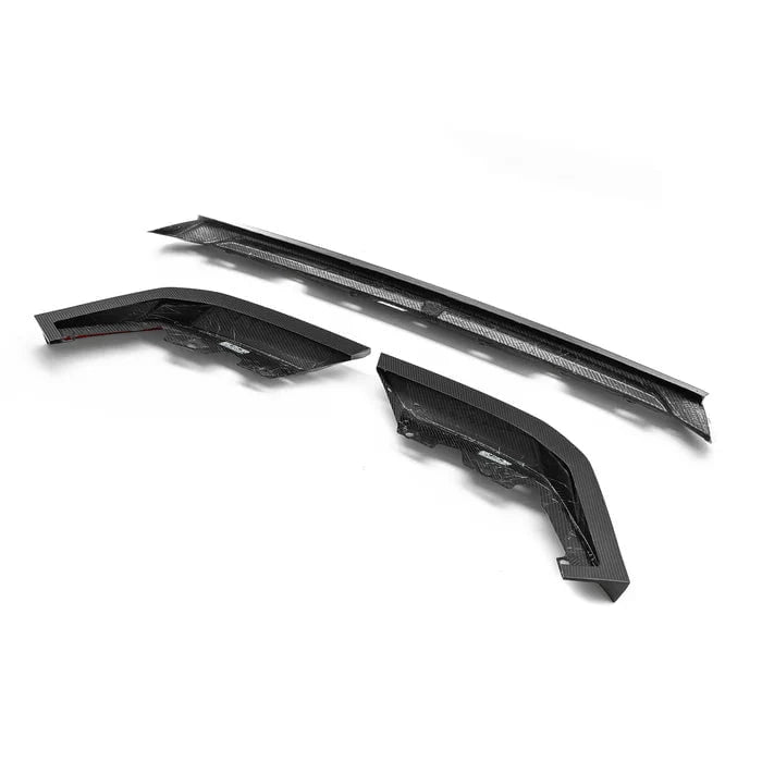 Kies-Motorsports R44 Performance MHC+ BMW G90 & G99 M5 SP90 Front Splitter In Gloss Pre Preg Carbon Fibre