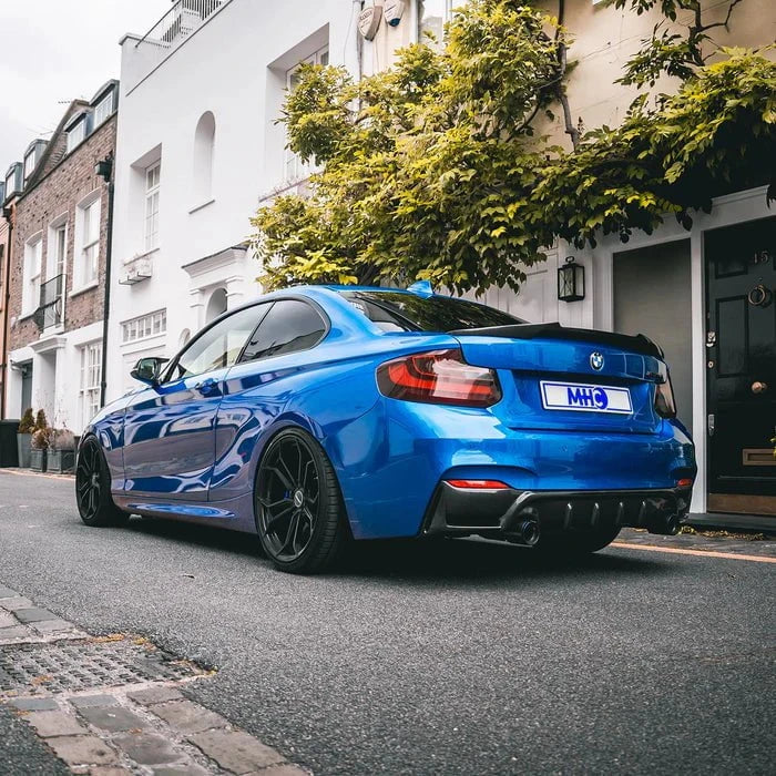 Kies-Motorsports R44 Performance MHC+ BMW M2/2 Series M4 Style Rear Spoiler In Pre Preg Carbon Fibre (F87/F22)