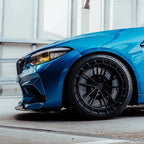Kies-Motorsports R44 Performance MHC+ BMW M2 Competition S55 GT Style Front Splitter In Gloss Pre Preg Carbon Fibre (F87C)