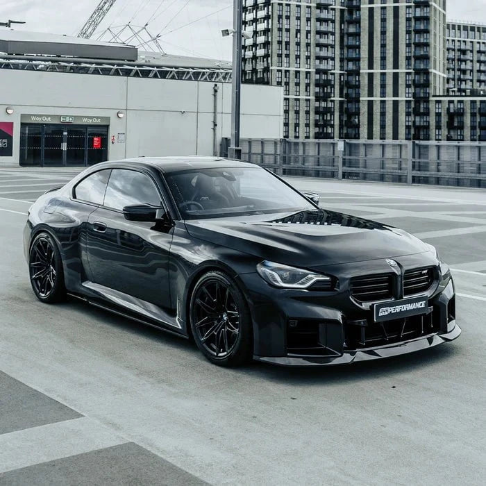 Kies-Motorsports R44 Performance MHC+ BMW M2 G87 Edition 1 Front Splitter In Pre Preg Gloss Carbon Fibre (G87)