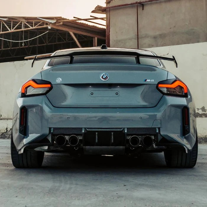 Kies-Motorsports R44 Performance MHC+ BMW M2 G87 Edition 1 Rear Diffuser 3pcs In Pre Preg Gloss Carbon Fibre (G87)