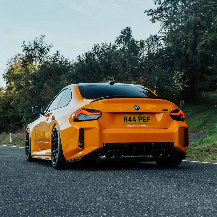 Kies-Motorsports R44 Performance MHC+ BMW M2 G87 Edition 1 Rear Diffuser 3pcs In Pre Preg Gloss Carbon Fibre (G87)